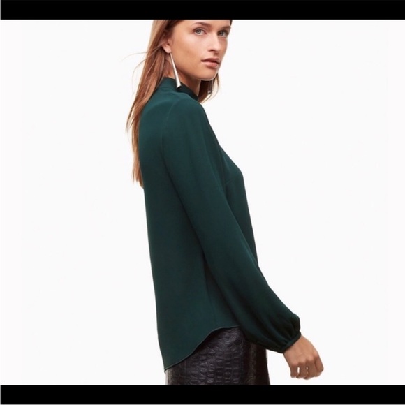 🍁Aritzia Babaton Sz S Granados Blouse - Picture 4 of 9